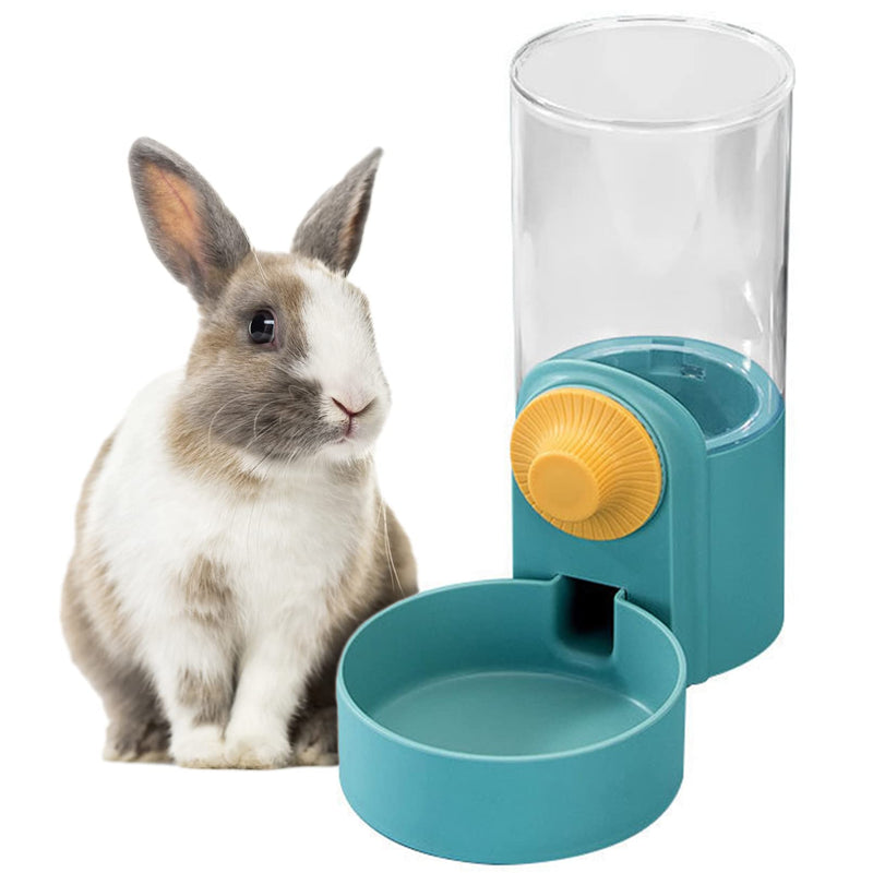 kathson 35oz Hanging Automatic Food Water Dispenser Gravity Pet Auto Feeder Waterer Set for Rabbit Cat Dog Chinchilla Guinea Pig Hedgehog Ferret - BeesActive Australia