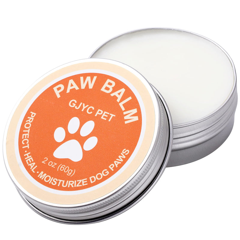 Natural Dog Paw Balm, 2oz Paw Pad Snout Soother Moisturizer, Repairs Cracks, Organic Lickable Pets Nose Elbow Cream Wax Butter Feet Heat Protection Balm for Dogs Cats Puppy - BeesActive Australia