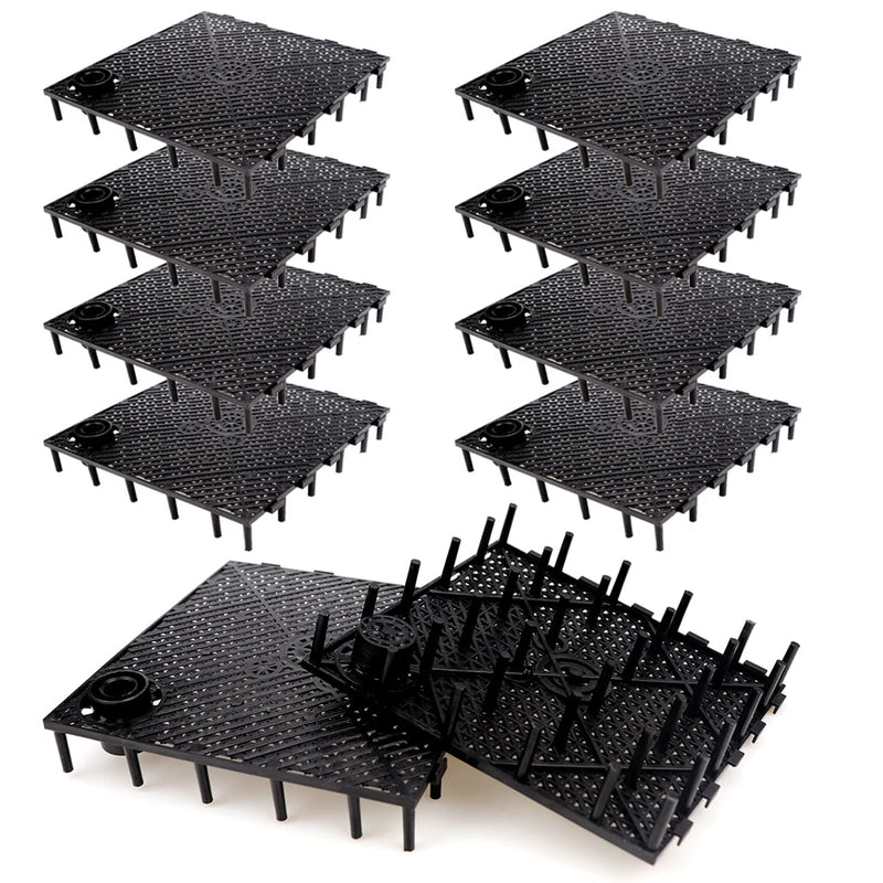 YOLUFER 10 PCS Aquarium Divider Tray Fish Tank Grid Aquarium Filter Bottom for Fish Tank Isolation - BeesActive Australia