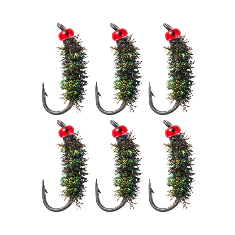 Goture 15pcs Fly Fishing Flies Kit Handmade Fly Fishing Lure Hook Wet Flies Trout Bass Floating Fishing Lures hook size 16#-15pcs - BeesActive Australia