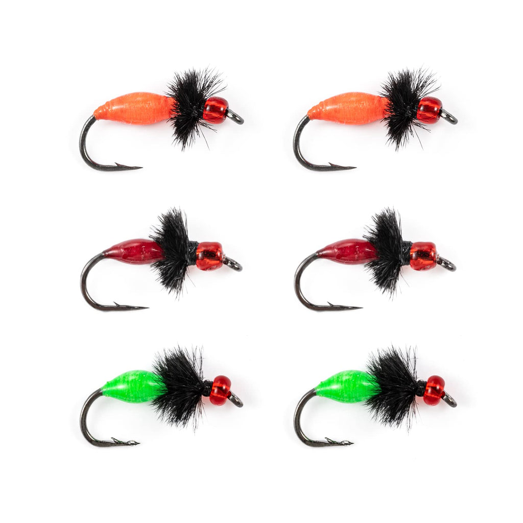 Goture Fly Fishing Flies Insects Ant Fly Fishing Lure Kit Ant Wet Flies Pack of 6 Flies Size 14#, 16#, 18# Fly Flies 14# Style03-6pcs - BeesActive Australia