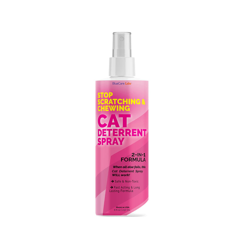 Cat Repellent Spray Anti Scratch Furniture Protector | Non-Toxic Cat Spray Deterrent | Cat & Kitten Bitter Spray Training Aid to Keep Cat Off & Establish Boundaries | Indoor & Outdoor Use, USA Product - BeesActive Australia