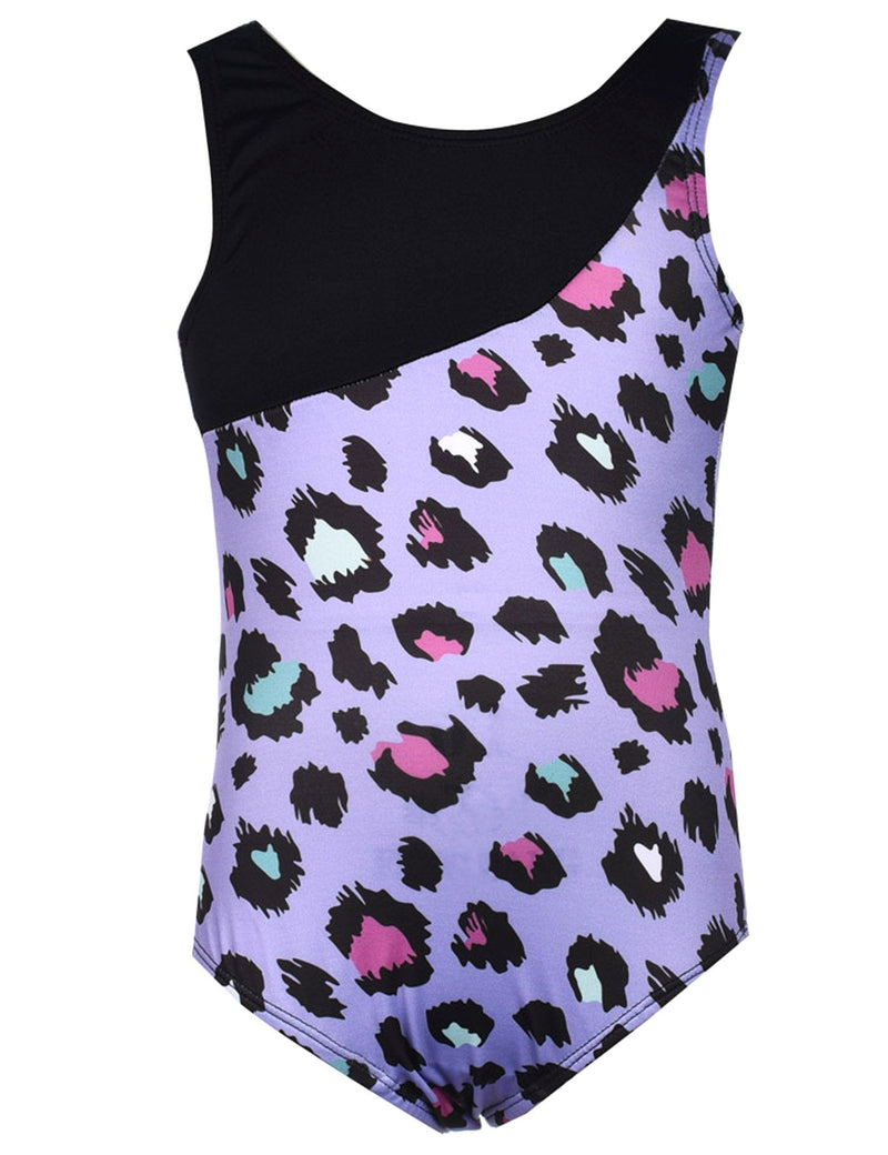 Rosdeer Little Girls' One-piece Dancing Tumbling Tank Gymnastics Leotard 2-12Years 2-4Yesr(110) Purple - BeesActive Australia