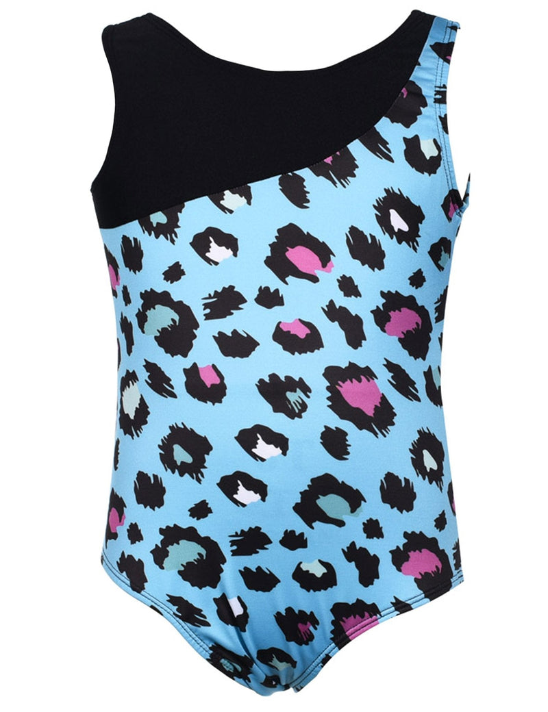 Rosdeer Little Girls' One-piece Dancing Tumbling Tank Gymnastics Leotard 2-12Years 4-5Years(120) Blue - BeesActive Australia