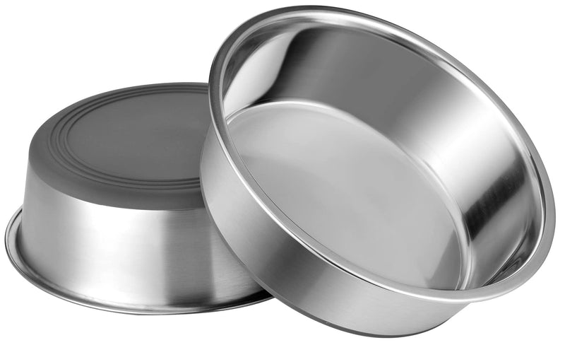 PEDAY Stainless Steel Dog Bowls with Nonslip Bottom, Pack of 2 Toy Dog Breeds - BeesActive Australia