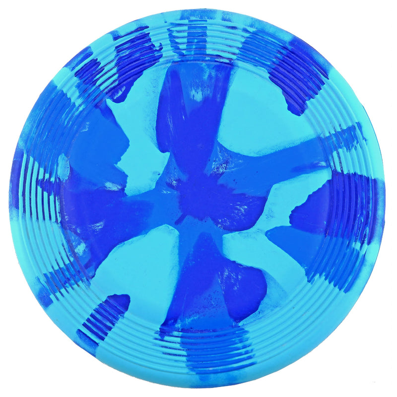 Iconikal Soft Rubber Frisbee Flying Disc Toy for Dogs, Blue, 9-Inch - BeesActive Australia