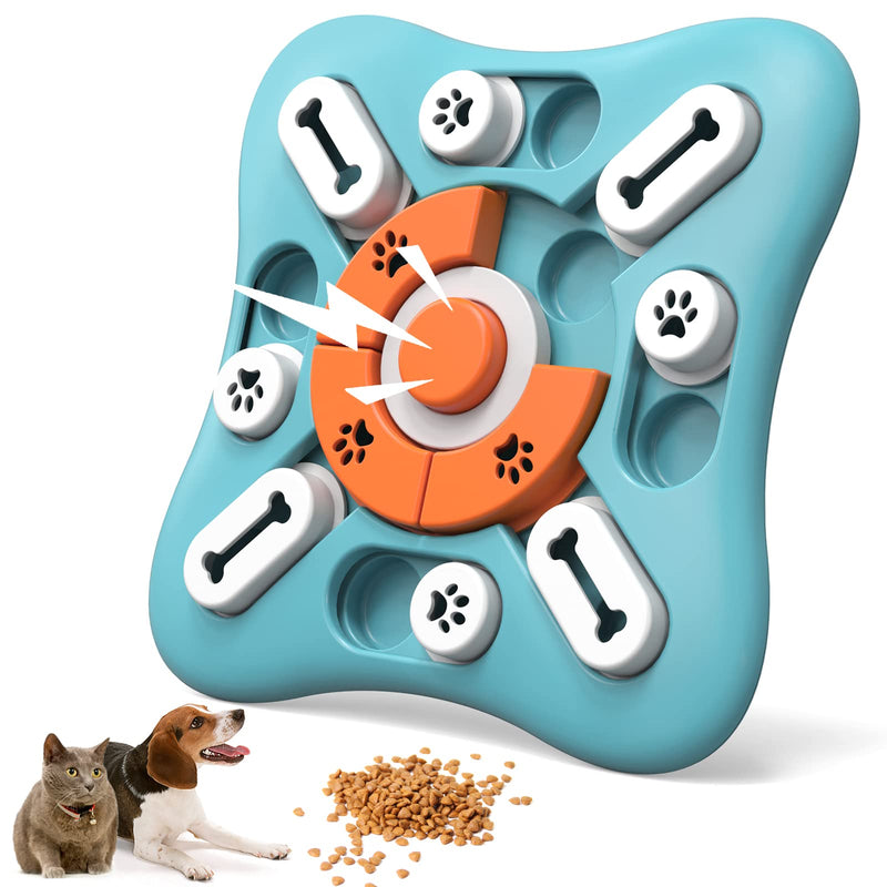 FOXMM Dog Puzzle Toys for Large Medium Small Dogs,Interactive Dog Toys for IQ Training & Mental Stimulating,Dog Enrichment Toys with Squeak Design,Dog Treat Puzzle for Fun Slow Feeder Level 1 - BeesActive Australia