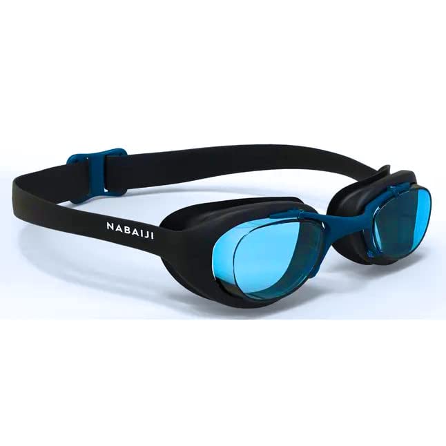 Nabaiji Swim Goggles, Anti Fog Swimming Goggles Waterproof UV Protection Mirrored & Clear Adjustable Silicone Swim Glasses Clear Vision Suitable For Everyone - BeesActive Australia