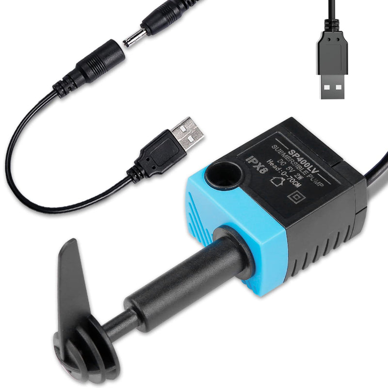SanKlev SP-400LV Cat Water Fountain Pump,5V USB Replacement Pump for Platinum Pet Drinking Fountains Compatible with Platinum Dog and Cat Water Dispensers - BeesActive Australia