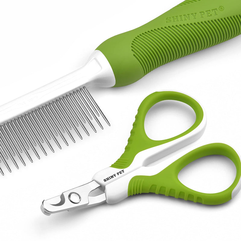 Pet Grooming Tool Bundle Set: Cat Nail Clippers [Tool #5] + Detangling Pet Comb [Tool #7] - BeesActive Australia
