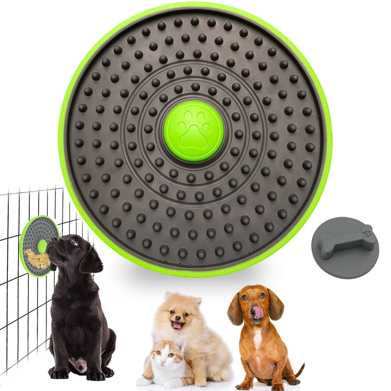 Dog Crate Toy Training Tool for Reduce Anxiety,Dog Treat Dispenser for Pet Behavior Training Aid,Secures to Crate Peanut Butter Toy,Puppy Crate Treat Holder Dog Kennel Therapy Training Slow Feeder Toy Z_Lick Mat - BeesActive Australia