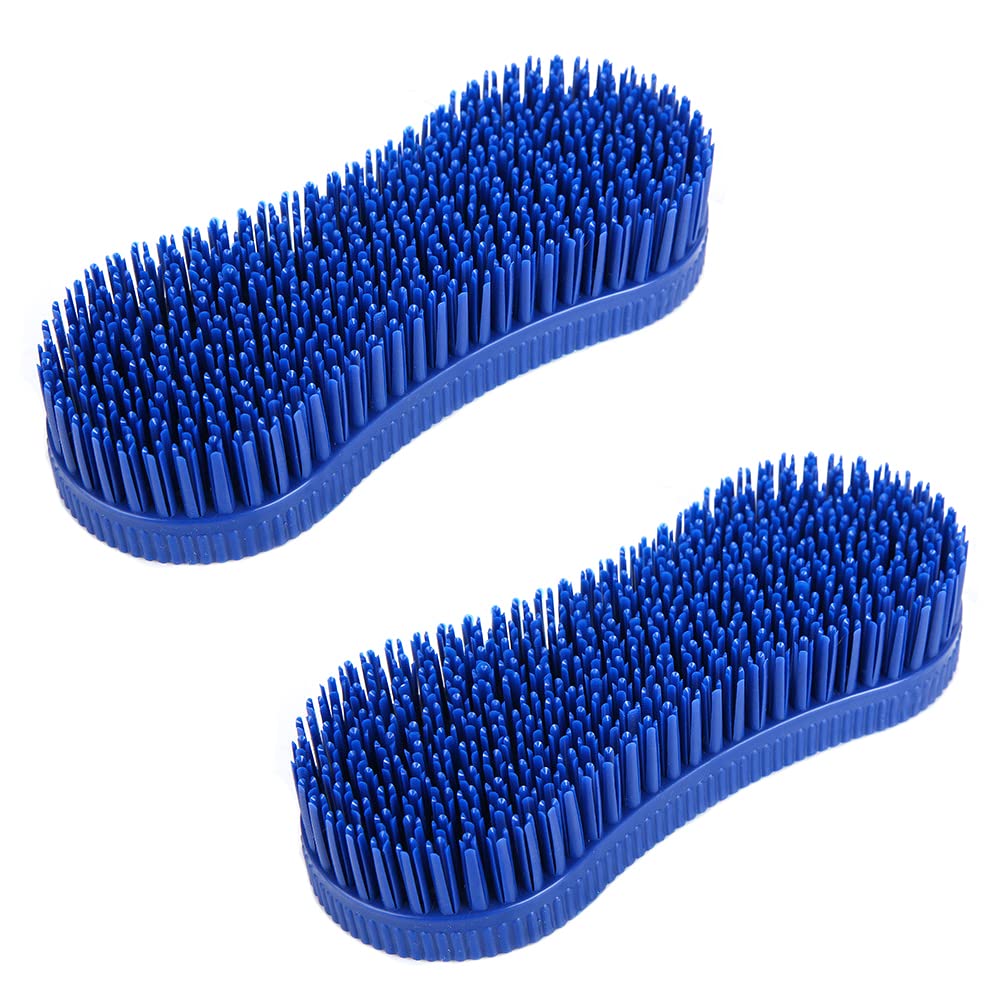 2 Pcs Silicone Horse Cleaning Grooming Brush Horse Grooming Brush Equestrian Massage Tool for Horse Grooming Care - BeesActive Australia