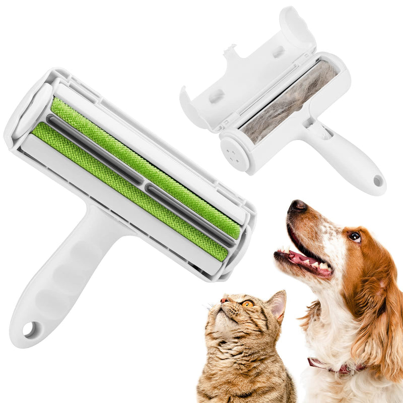 Pet Hair Remover Roller, Reusable Cat and Dog Hair Removal Brush, Easy to Self Clean, Pet Animal Fur Removal Tool for Laundry, Sofa, Carpet, Furniture, Clothes, Bedding, Car Seat - BeesActive Australia