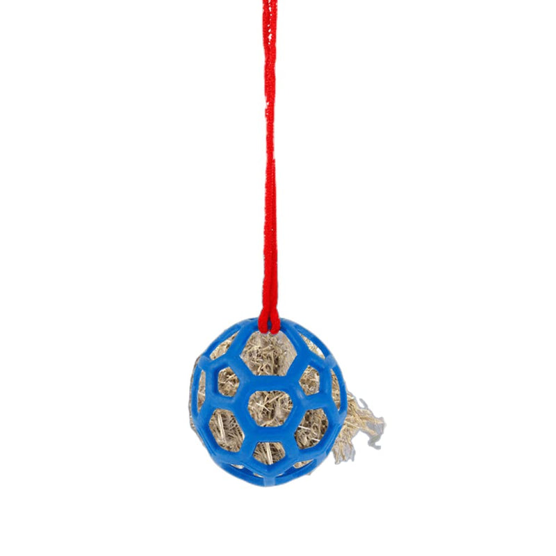 Horse Treat-Ball Hay-Feeder Toy - Horse Toys for Horses to Play with,Hanging Feeding Ball for Horse Goat Sheep Relieve Stress 2 Pack Blue - BeesActive Australia