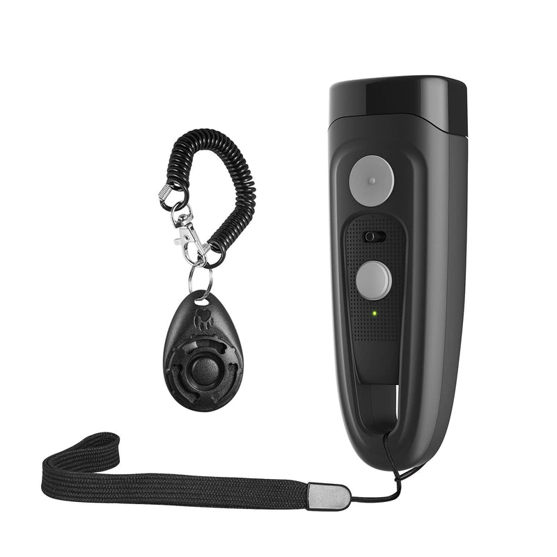 TOKEGO Dog Barking Control Devices,Rechargeable ultrasonic Dog bark Deterrent, 16.5ft Range Anti Barking Device with Dual LED Flashlight,with Dog Clicker Large - BeesActive Australia