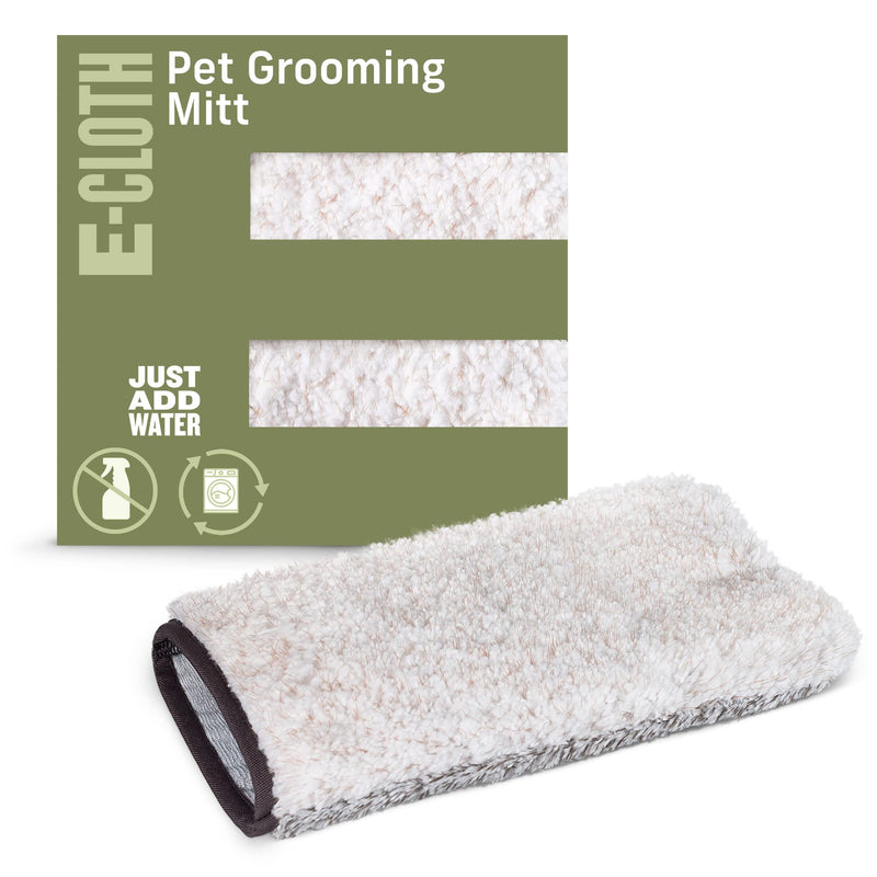 E-Cloth Pet Grooming & Massage Mitt, Microfiber Cleaning with Just Water - BeesActive Australia