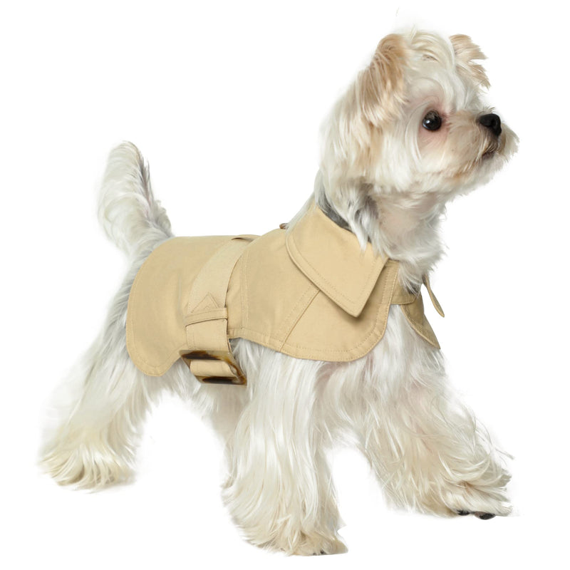 Pixel Monster Puppy Dog Clothes for Small Dogs Girl & Boy, Classic Designer Small Medium Dogs Clothes for Yorkie, Chihuahua, Frenchie, etc. British Detective Cape L - BeesActive Australia