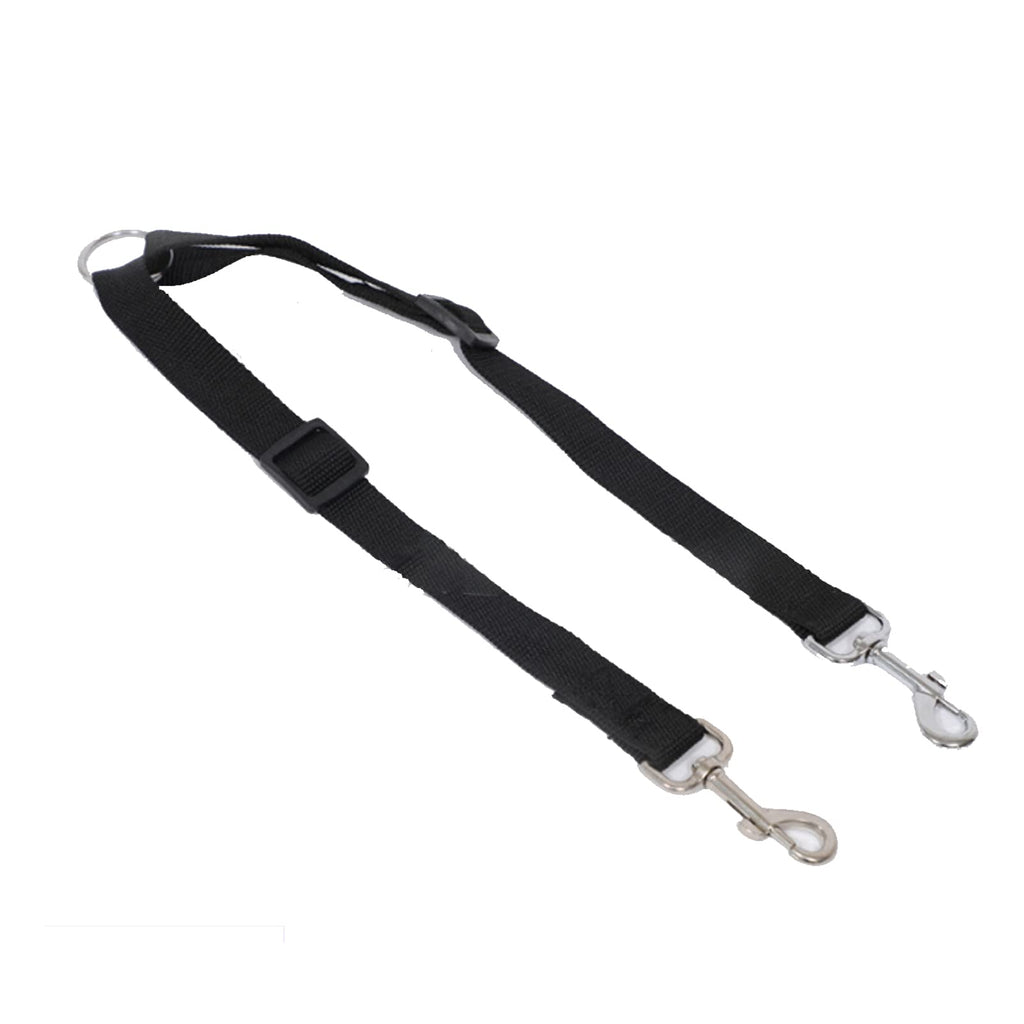 Double Leash for Dogs,Two Dog Adjustable Length Dog Lead Comfort Force Absorbing Bungee Premium Quality No-Tangle Leash - BeesActive Australia