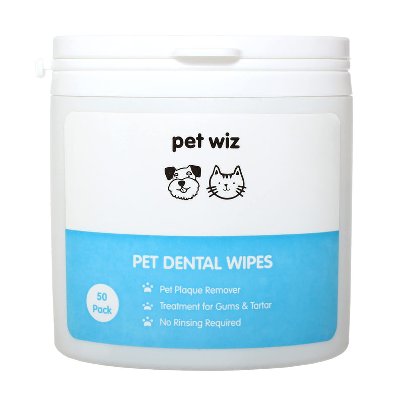 Dental Finger Wipes with Spearmint Oil for Dogs & Cats. Removes Plaque & Tartar, Care for Gums & No Rinsing Required. - BeesActive Australia