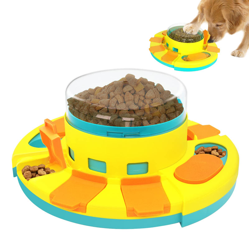 Holihoos Dog Puzzle Toys, Interactive Dog Toys for IQ Training & Mental Enrichment, Treat Food Dispensing Slow Feeding to Aid Pet Digestion Puzzle toy 2 in 1 A LEVEL 2 IN 1 - BeesActive Australia