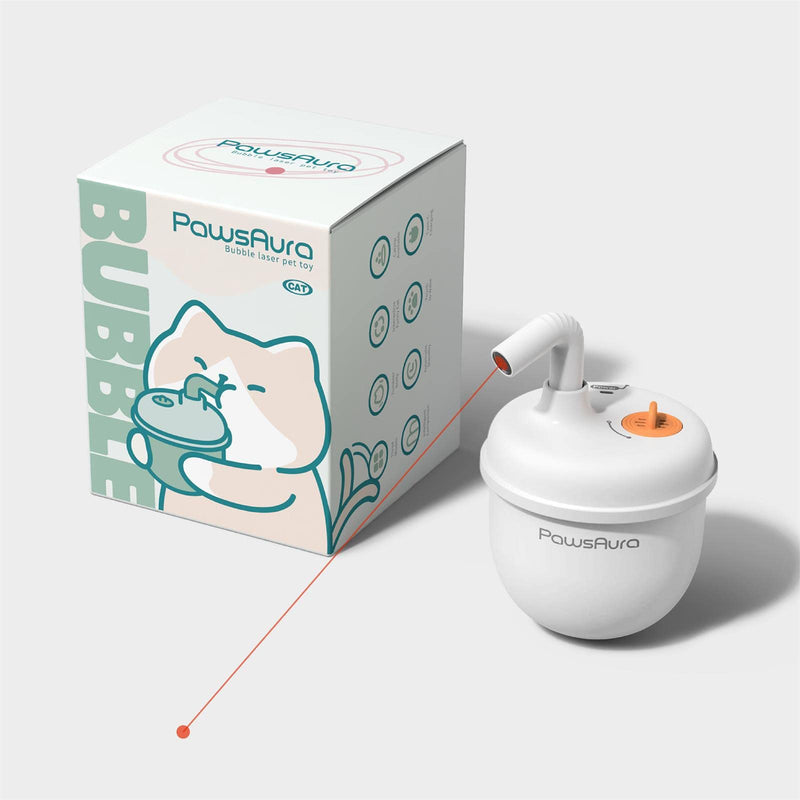 Cat Pointer Toy ,Pet Automatic Laser Indicators Cat Toys for Indoor and Kitten Interaction Toys, USB Charging, 360 Degree Irregular Rotation Three Adjustable Modes … White - BeesActive Australia