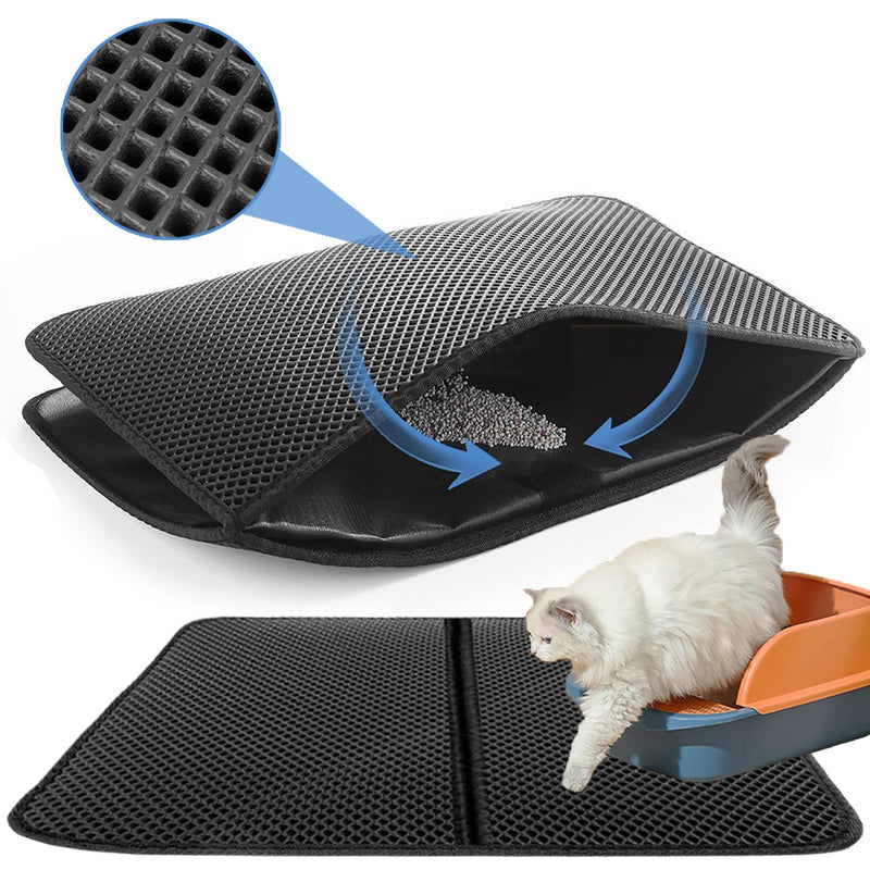 LIPHISFUN Cat Litter Mat (22x28 inch) 22x28 inch - BeesActive Australia