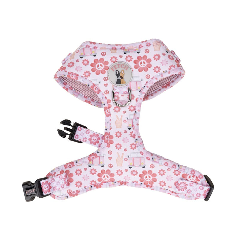 BellaLottie Fetch Fully Adjustable Dog Harness - M Peace & Adventure - BeesActive Australia