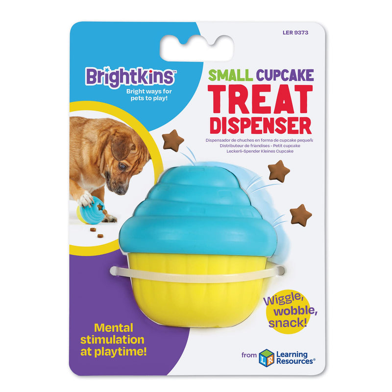 Brightkins Small Cupcake Treat Dispenser - 1 Cupcake Mental Stimulation Toys for Dogs, Treat Dispenser for Dogs, Multicolor - BeesActive Australia