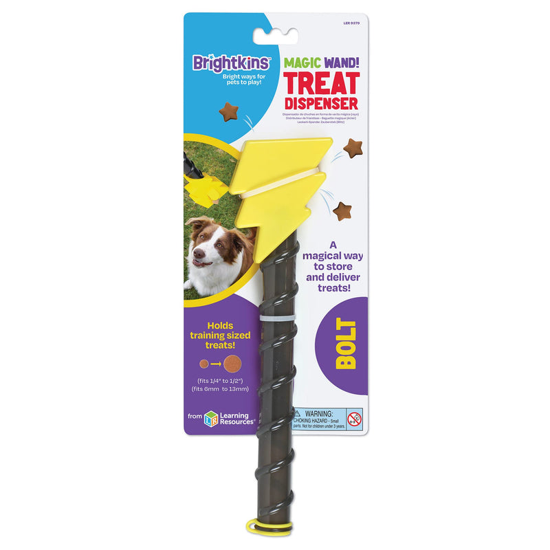 Brightkins Magic Wand Treat Dispenser: Bolt - 1 Piece Dog Treat Holder, Treat Dispenser for Dogs, Multi - BeesActive Australia