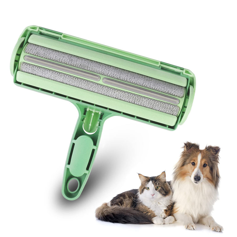Starkik Upgrade Pet Hair Remover, Dog and Cat Fur Remover for Furniture, Couch, Car Seat, Carpet, Bedding, Reusable Lint Roller, Portable, electrostatic, Bigger, Perfect Pet Fur Removal Tool - BeesActive Australia