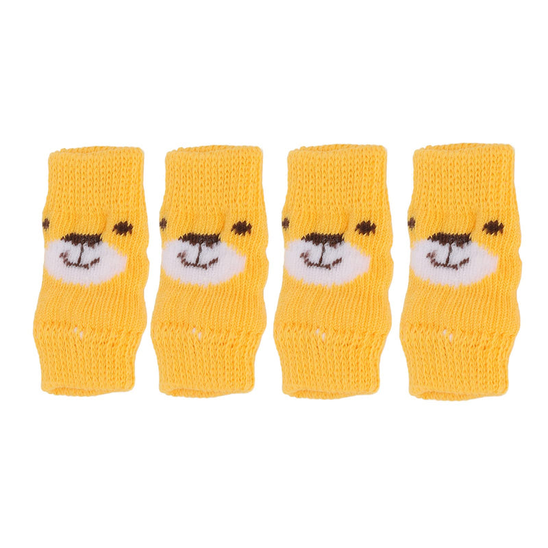 Zerodis 4pcs Pet Dog Elbow Protector, Elbow Support Wrap Pet Leg Warmers for Dogs Cats Knitted Dog Elbow Sleeve Leg Support Wrap Protectors XL - BeesActive Australia