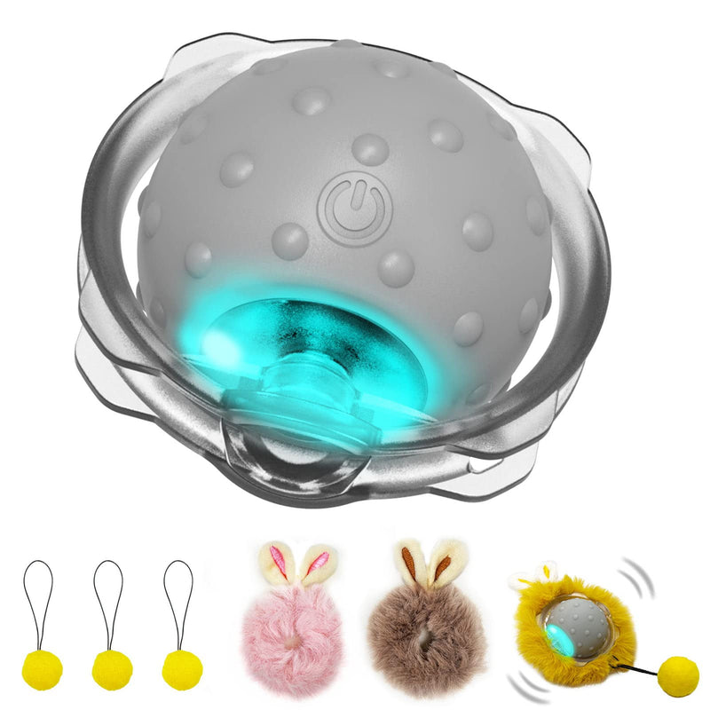 AUKL Interactive Cat Toys Ball Super Drive Electric Cat Toy Automatic Rolling Robotic Car Motion Activate Robot - BeesActive Australia