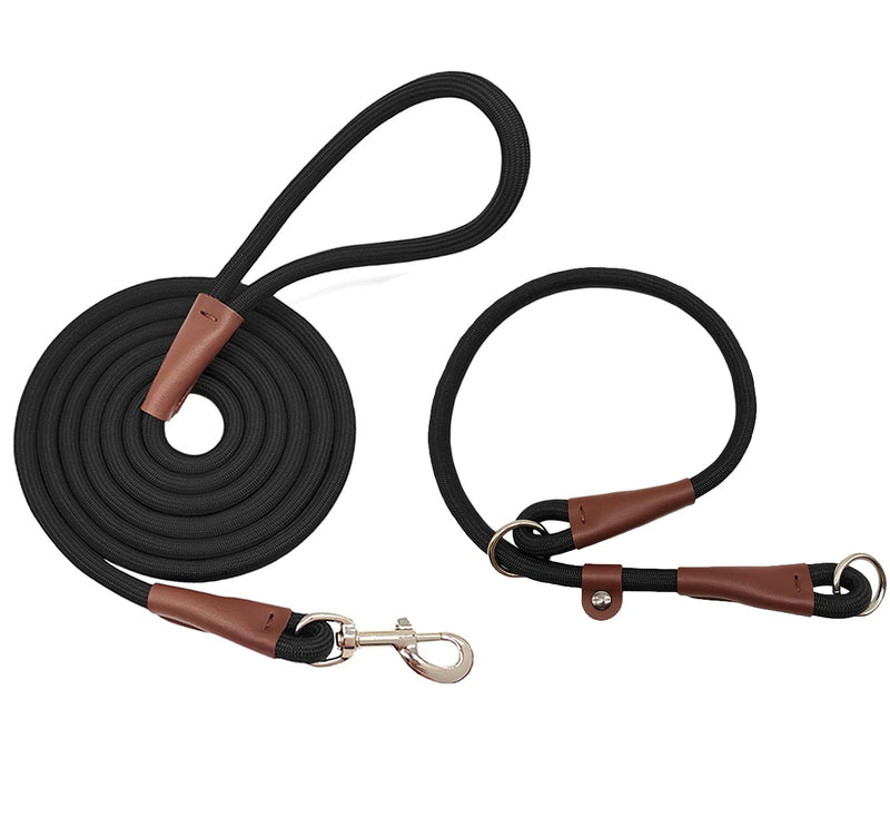 MayPaw 4FT Rope Dog Leash and Slip Collar Combain for Dog Training/Walking - BeesActive Australia