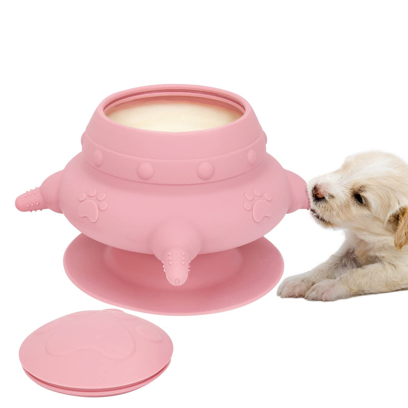 Apetpup Puppy Feeder Milk Bowl for Nursing Puppy, 4 Teats Puppy Bottles for Multiple Puppies, 240ml Doggie Bubble Feeder Puppy Bottles - BeesActive Australia