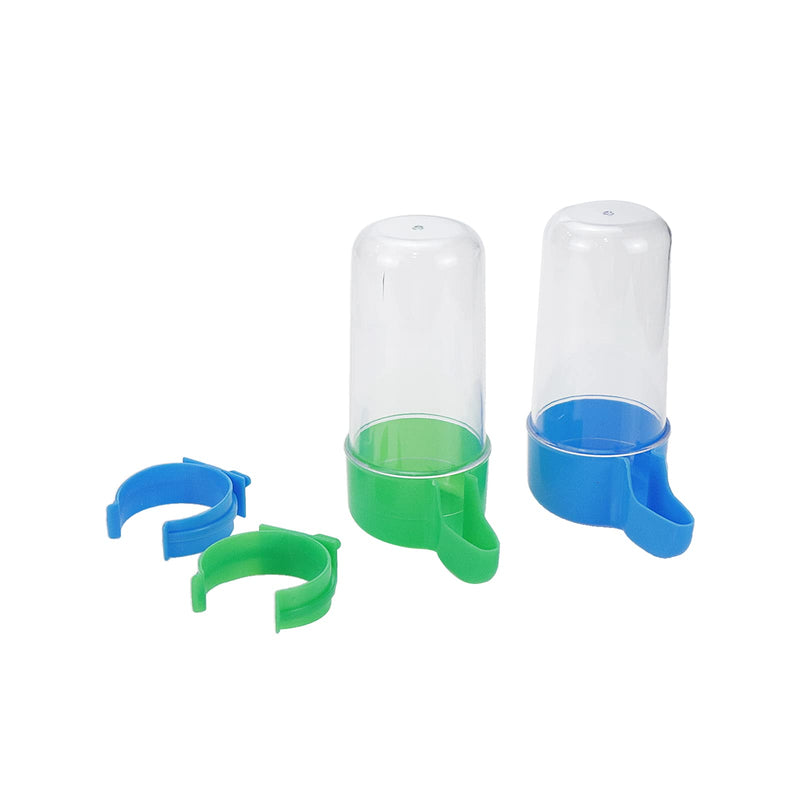 Meprotal Automatic Bird Feeders, Bird Water Dispenser for Cage, Blue & Green - BeesActive Australia