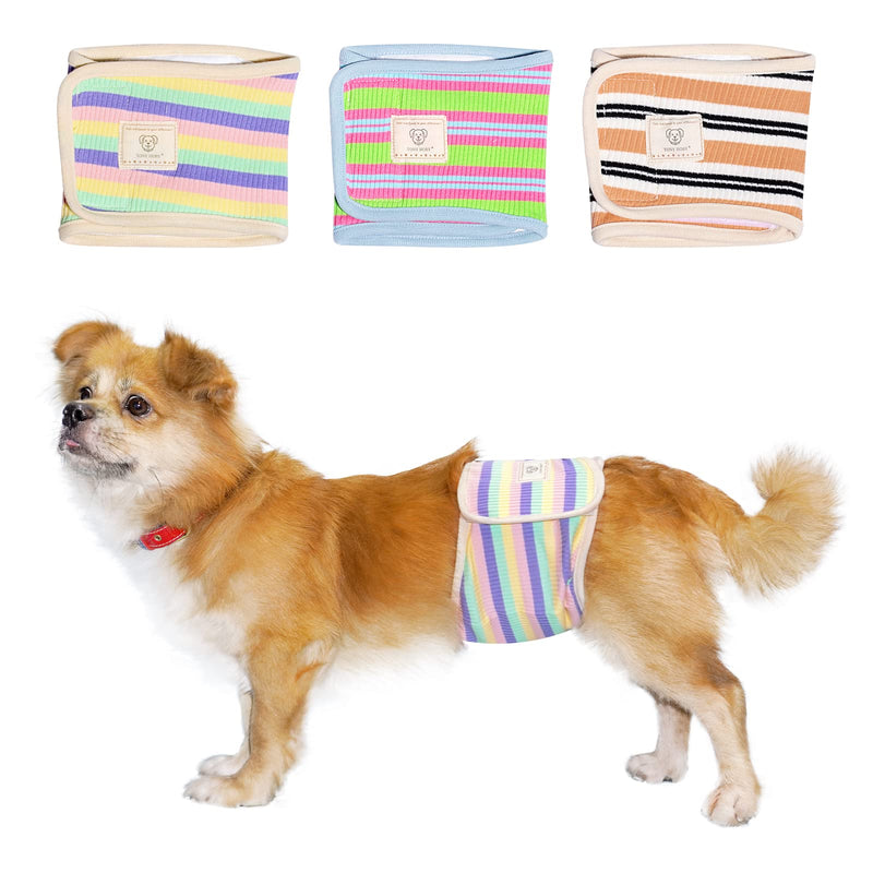 TONY HOBY Male Dog Diapers, Washable Male Dog Belly Band, Reusable Male Dog Wrap Small - BeesActive Australia