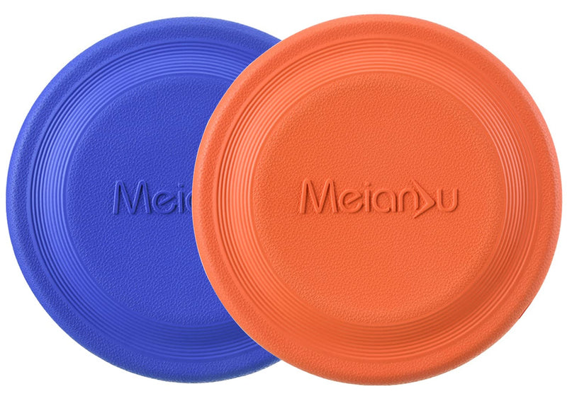 XIGOU Dog Flying Disc (2 Pack) - Durable Rubber Flying Disc Dog Toy - 9.25" Indestructible Rubber Dog Flying Disc - Puncture Resistant & Bite Resistant Extremely - for Medium Large Dogs - BeesActive Australia