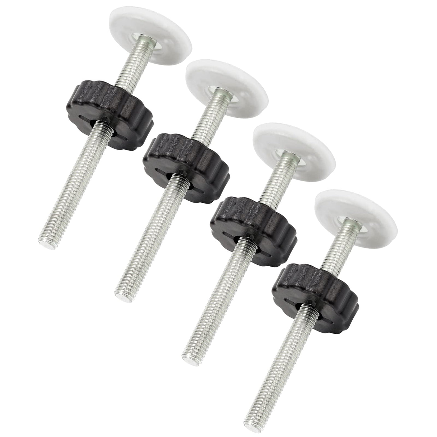 4 Pack Baby Gate Threaded Spindle Rod 8MM, Replacement Screw Bolts