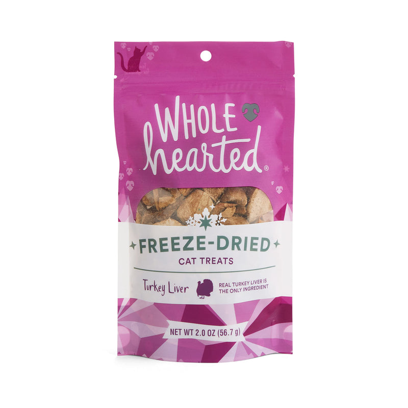 Petco Brand - WholeHearted Turkey Liver Freeze-Dried Cat Treats, 2 oz. - BeesActive Australia