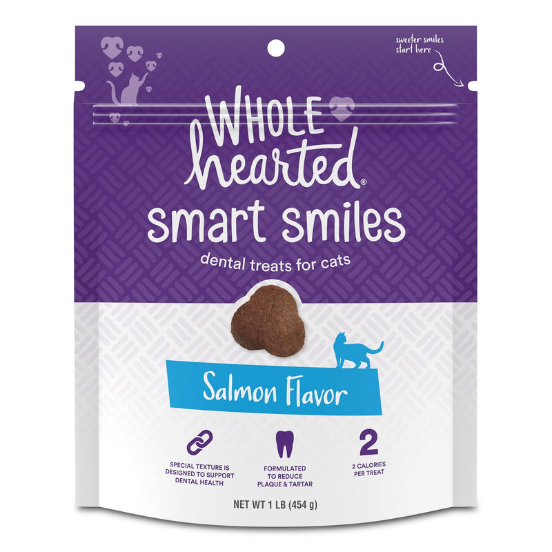 Petco Brand - WholeHearted Salmon Flavor Cat Dental Treats, 16 oz. - BeesActive Australia