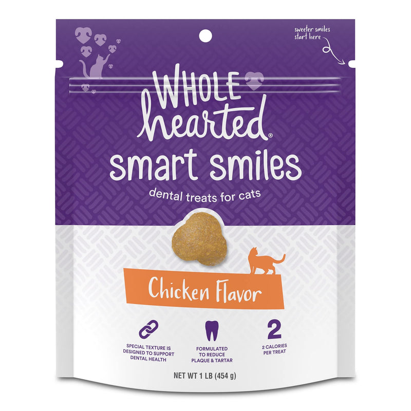 Petco Brand - WholeHearted Chicken Flavor Cat Dental Treats, 16 oz. - BeesActive Australia