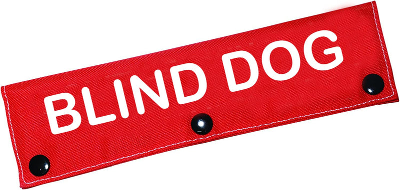 Visual Impairment Dog Leash Sleeve Blind Dog Dog Leash Wrap Wrap Alert Hanging ID Patch Tag Pet Birthday Gift Blind Dog-Sleeve - BeesActive Australia