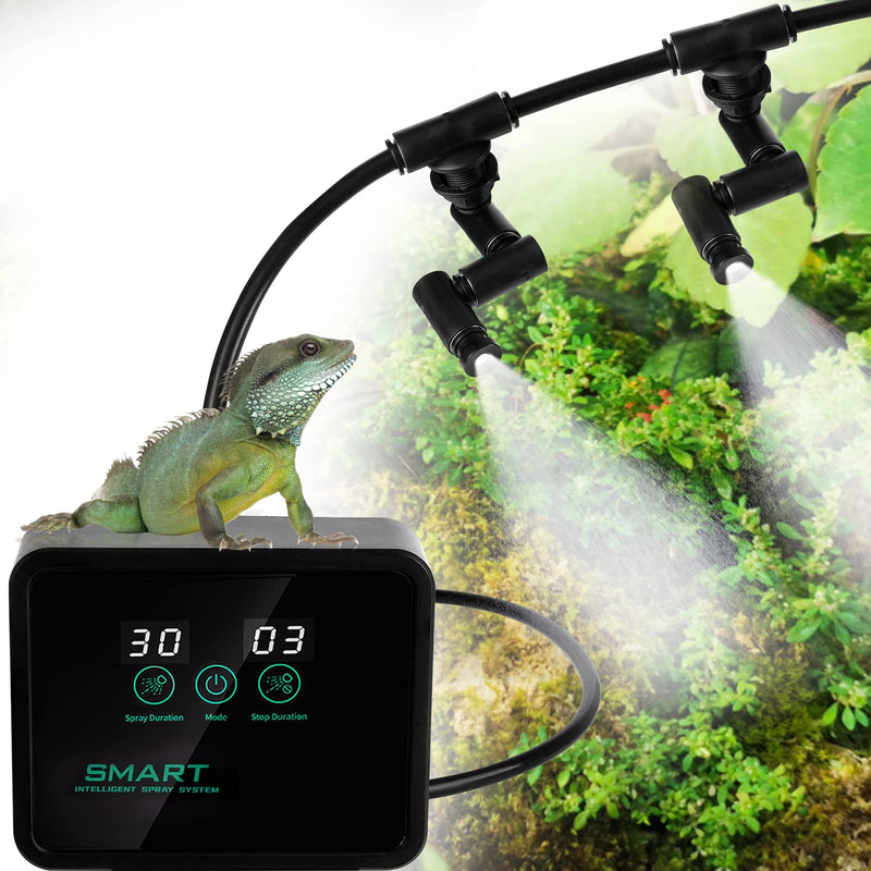 Riokko Reptile Humidifier, Automatic Misting System with Adjustable Spray Nozzles,Misting System for Reptile Terrariums - BeesActive Australia