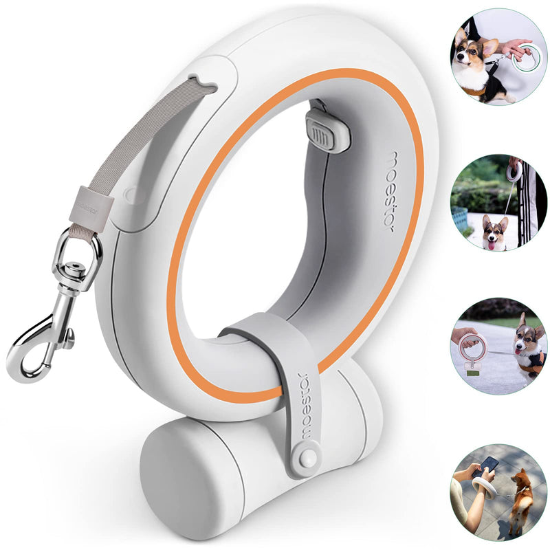 moestar Retractable Dog Leash Orange - BeesActive Australia