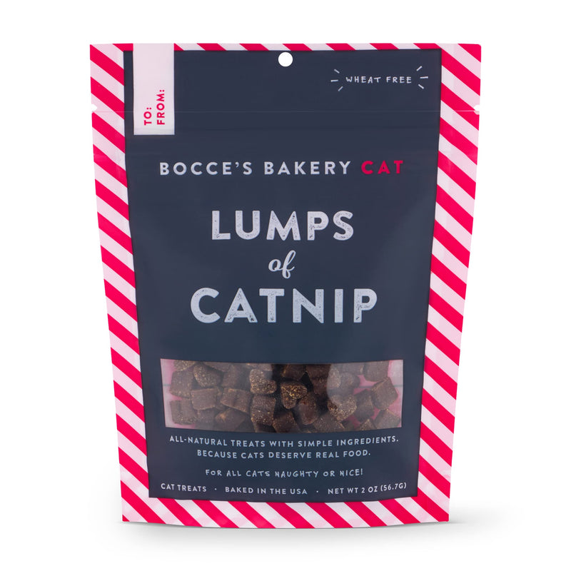 Bocce’s Bakery All-Natural, Seasonal, Lumps of Catnip Cat Treats, Wheat-Free, Limited-Ingredient Soft & Chewy Treats Inspired by Christmas, 2 oz Bag - BeesActive Australia