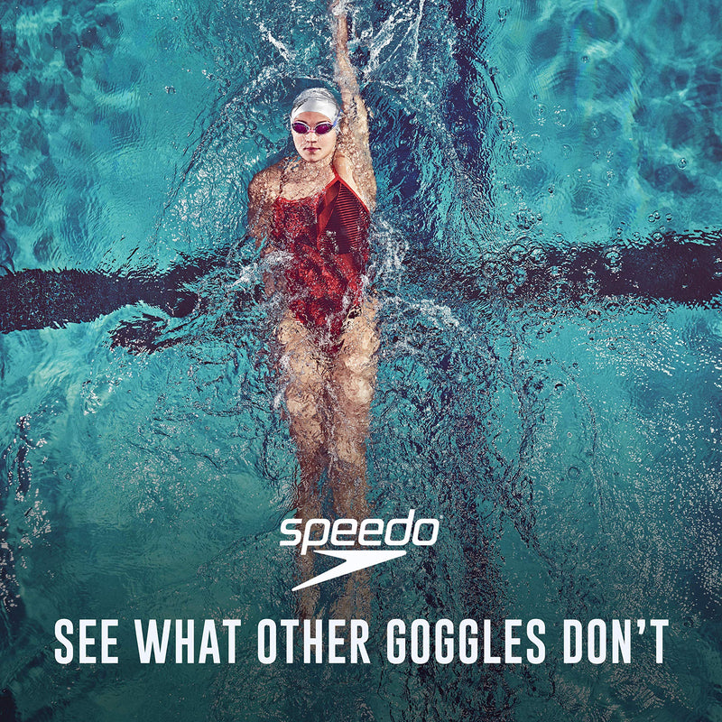 Speedo Swim Goggles Mirrored Vanquisher 2.0 - Manufacturer Discontinued Blue Thunder - BeesActive Australia