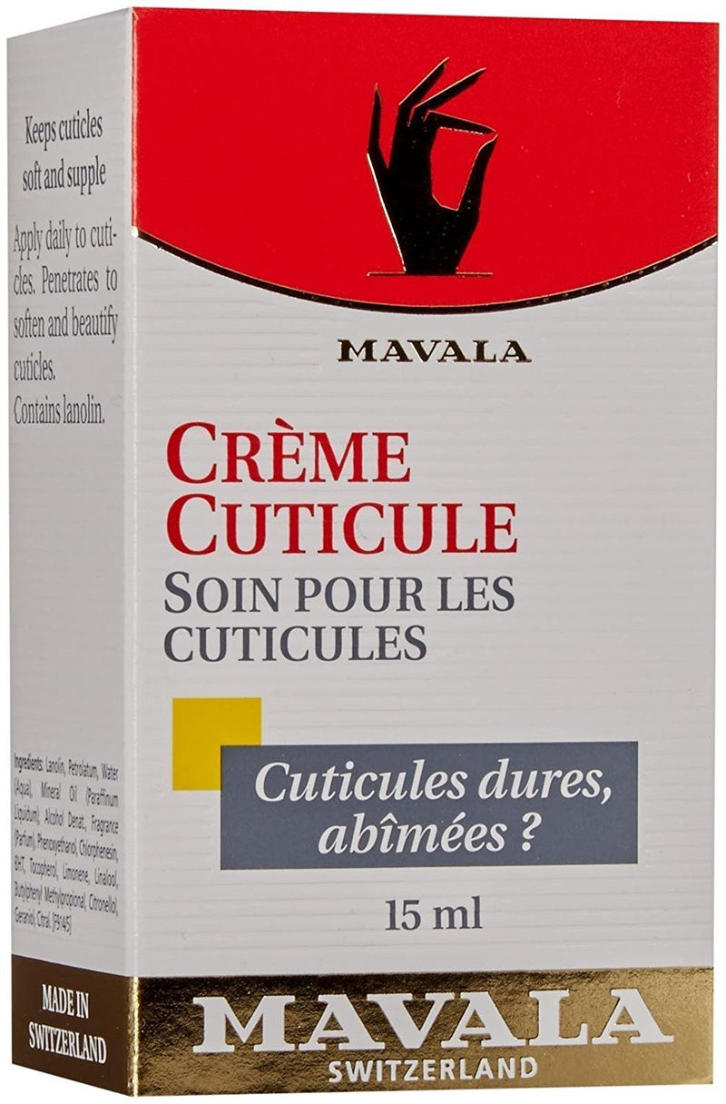 Mavala Cuticle Cream, Serum Conditioner for Nail Growth, Softening Cream to Maintain Healthy Cuticles, Support Cuticle Repair, Nail Care, 0.5 Ounce Bottle - BeesActive Australia