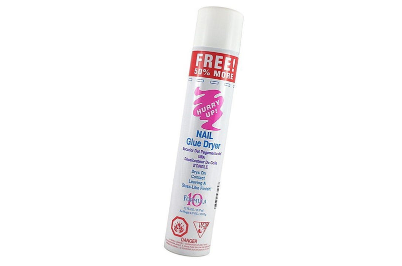 Nail Glue Spray Dryer Drys On Contact Leaving A Glass Like Finish 10 Formula | size 7.2 fl oz - BeesActive Australia