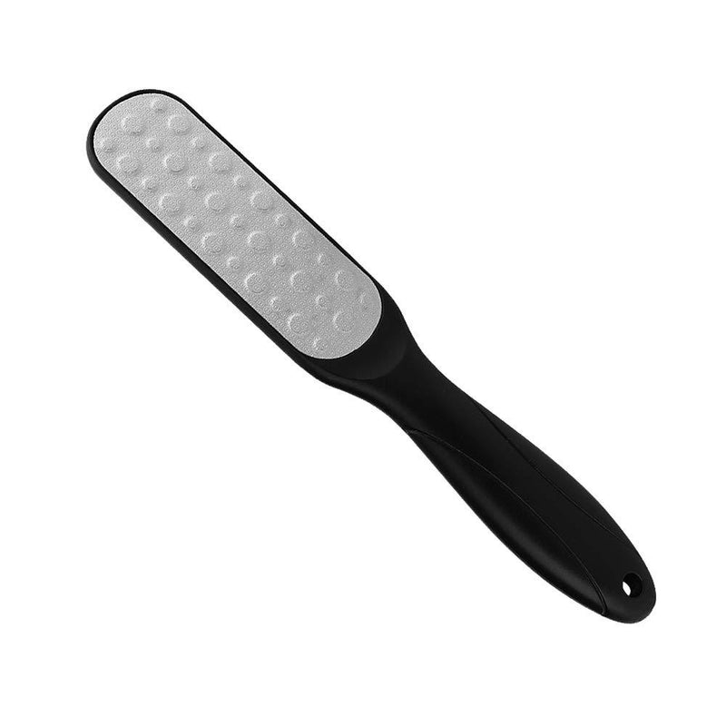 Kayer Foot File Scraper,304 Stainless Steel Pedicure Rasp,2 Modes Foot Scrubber,Callus Remover Suitable for Wet and Dry Feet (Black) - BeesActive Australia