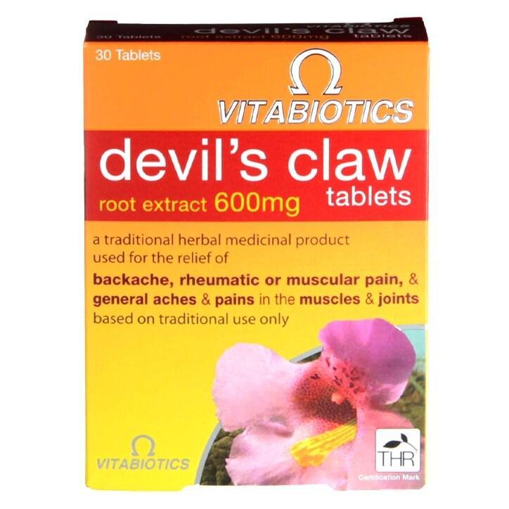 Vitabiotics Devils Claw 30 Tablets - BeesActive Australia